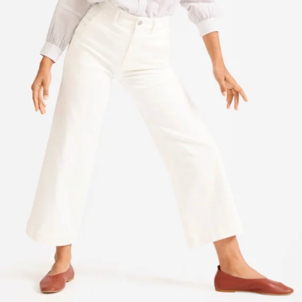 Everlane Wide Leg Crop Pant